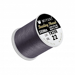 Miyuki Japanese Nylon Beading Thread B Stormy Blue 50m