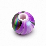 8mm Lightweight Iridescent Marbled Acrylic Round Bead – Pink & Purple Swirl (PK1) 8mm Lightweight Iridescent Marbled Acrylic Round Bead – Pink & Purple Swirl (PK1)