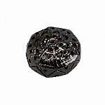 Black Metal Filigree Saucer Bead 13x6mm (PK1)