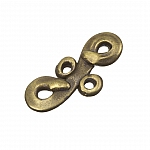 Antique Brass Figure 8 Bead Link Connectors 25mm PK3