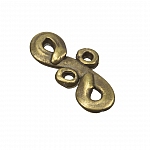 Antique Brass Figure 8 Bead Link Connectors 25mm PK3