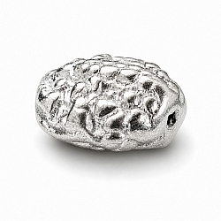 Antique Silver Nugget Metal Beads 25mm PK1