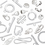 Sterling Silver Jewellery Clasps