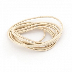 Cotton Jewellery Thong Beige 2mm - 1 Metre Length