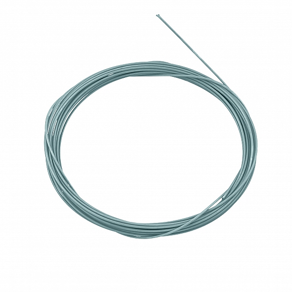 Matte Teal 0.5mm Plastic Coated Beading Wire 1m Length