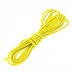 Yellow Jewellery Bead Cotton Cord 1mm - 1 Metre Length