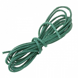 Dark Green Jewellery Bead Cotton Cord 1mm - 1 Metre