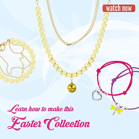 Happy Easter! Take 20% Off And Create Our Swarovski Set!