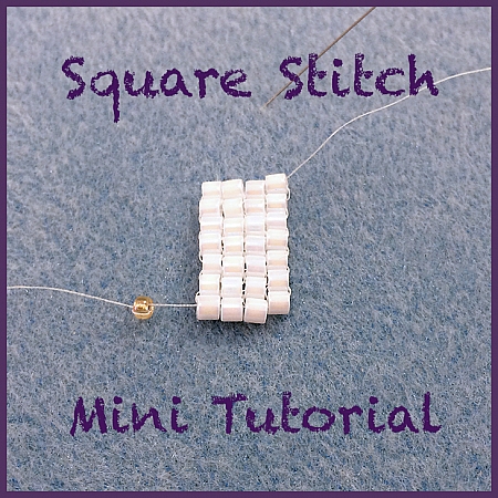✿ Mini Tutorial! ✿ How To Square Stitch