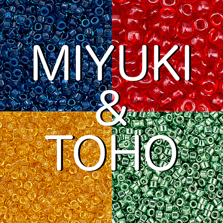 Seed Bead Coatings - Miyuki and TOHO