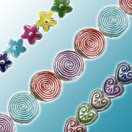 Trending - Enamelled Beads