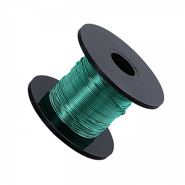 Teal Green Beading Copper Craft Wire 0.50mm 25 Metre Reel