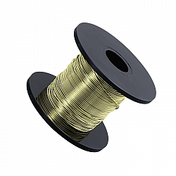Green Chartreuse Beading Copper Wire .5mm 25 Metre Reel