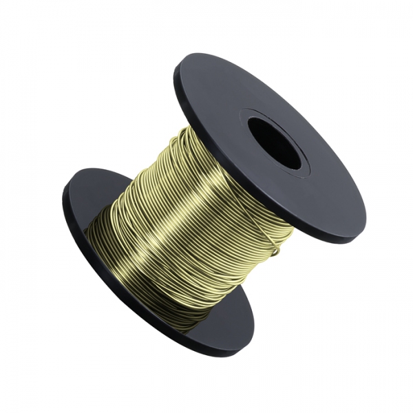 Green Chartreuse Beading Copper Wire .5mm 25 Metre Reel