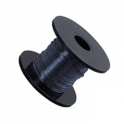 Dark Blue Beading Copper Craft Wire 0.50mm 25 Metre Reel