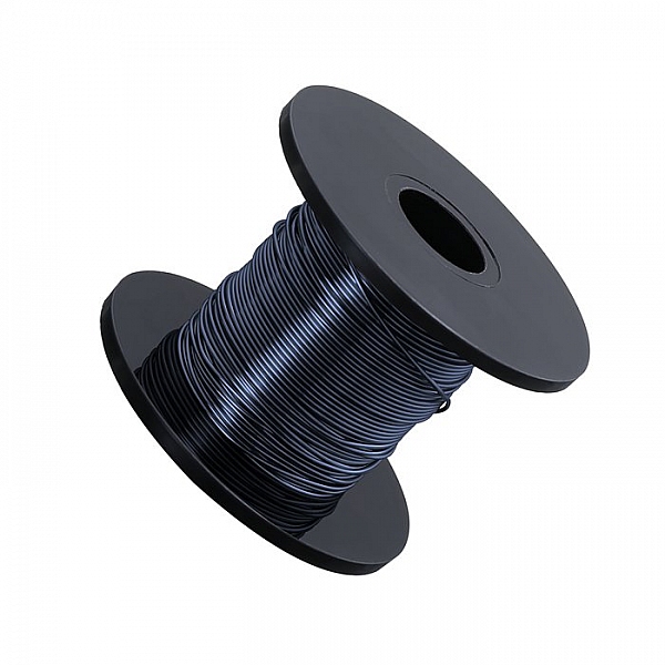Dark Blue Beading Copper Craft Wire 0.50mm 25 Metre Reel