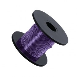 Lilac Beading Copper Craft Wire 0.50mm 25 Metre Reel
