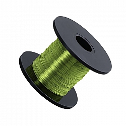 Green Chartreuse Beading Copper Craft Wire 0.20mm 175m