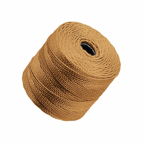 Beadsmith Superlon Bead Cord Copper 0.5mm 77 Yards (70m)
