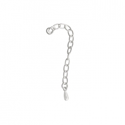 925 Sterling Silver Extender Chain For Necklaces 2 Inch