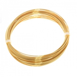 Bead Craft Wire Gilt on Copper 0.80mm - 6 Metres