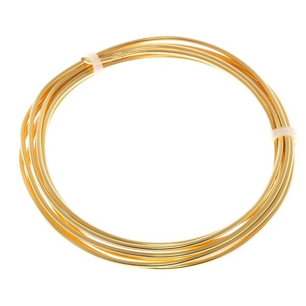 Bead Craft Wire Gilt on Copper 1.50mm - 1.75 Metres