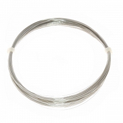 Copper Craft Wire Silver Plated Non Tarnish 0.20mm - 25m