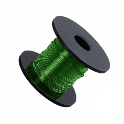 Green Coloured Jewellery Copper Craft Wire 0.90mm 8m
