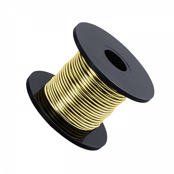 Champagne Gold Jewellery Copper Craft Wire 0.90mm 8m