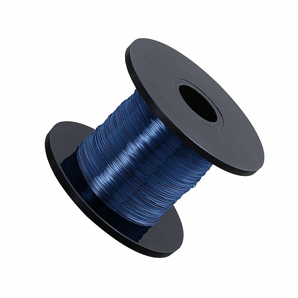 Dark Blue Jewellery Copper Craft Wire 0.20mm 175 Metres