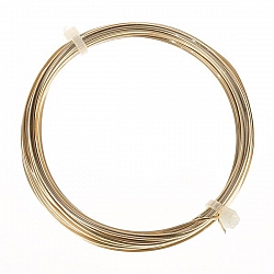 Gilt on Copper Square Jewellery Craft Wire 0.80mm - 6m