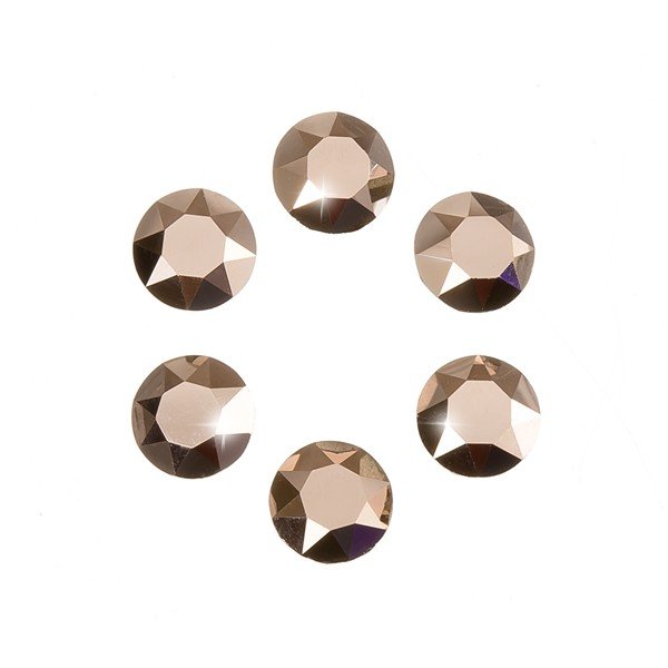 Swarovski 1088 XIRIUS Chatons Crystal Rose Gold F 6mm