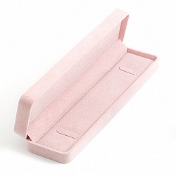 Luxury Jewellery Bracelet/Necklace Pink Velvet Gift Box