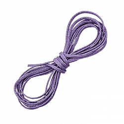 Amethyst Macrame Waxed Polyester Flat Thread/Cord 1mm