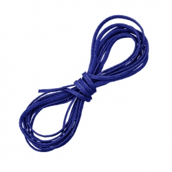 Royal Blue Waxed Polyester Flat Macramé Thread/cord 1mm