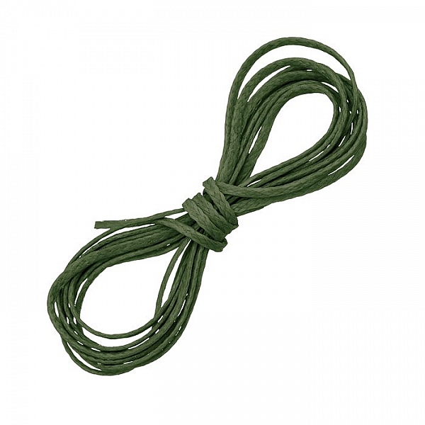 Waxed Polyester Teal Green Macrame Jewellery Cord 1m