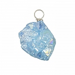 Druzy Pendant Wire Wrapped Electroplated Blue (16x20mm) Druzy Pendant Wire Wrapped Electroplated Blue (16x20mm)