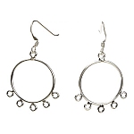 Sterling Silver Chandelier Fish Hook Ear Wires 20mm 1 Pair