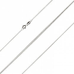 Fine Sterling Silver 925 Finished 0.30mm Curb Chain 16"