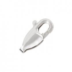 Sterling Silver Lobster Trigger Clasp Oval 10mm Long