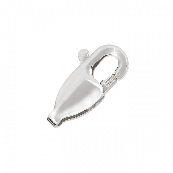 Sterling Silver Lobster Trigger Clasp Oval 10mm Long