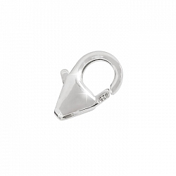 Sterling Silver Small Lobster Trigger Clasp 925 Heavy 8mm