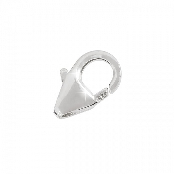 Sterling Silver Small Lobster Trigger Clasp 925 Heavy 8mm