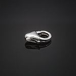 Sterling Silver Small Lobster Trigger Clasp 925 Heavy 8mm