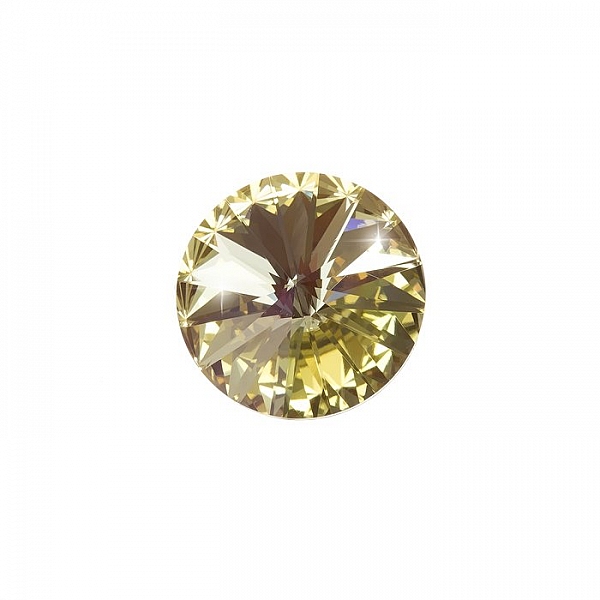 Swarovski 1122 Rivoli Stone Crystal Champagne F - 14mm