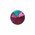 Swarovski 1122 Rivoli Stone Fuschia Purple Haze F 14mm