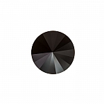 Swarovski 1122 Rivoli Crystal Stone Jet Hematite 14mm