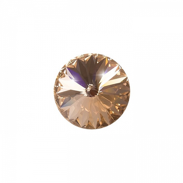 Swarovski 1122 Rivoli Crystal Light Peach F 14mm - PK1
