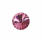 Swarovski 1122 Rivoli Crystal Stone Rose F 14mm - PK1 Swarovski 1122 Rivoli Crystal Stone Rose F 14mm - PK1