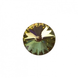 Swarovski 1122 Rivoli Round Stone Crystal Tabac - 14mm